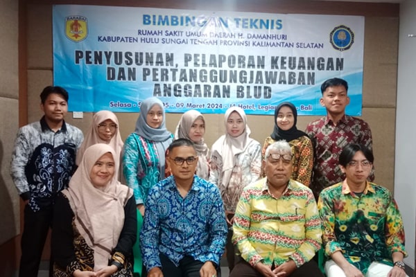 Bimtek Penyusunan, Pelaporan Keuangan dan Pertanggungjawaban Anggaran BLUD