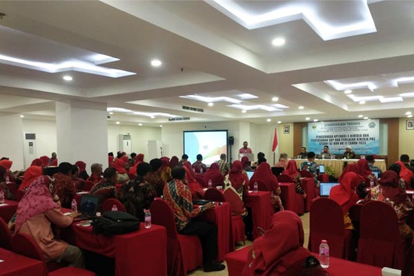 Bimtek Penggunaan Aplikasi E-Kinerja BKN, Penyusunan SKP dan Penilaian Kinerja PNS Sesuai Se-BKN No.11 Tahun 2023