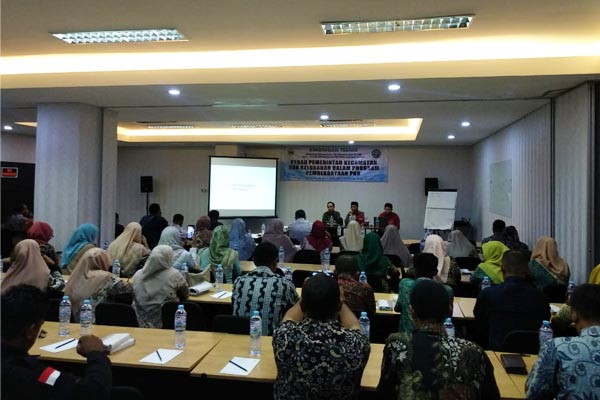 Bimtek Peran Pemerintah Kecamatan dan Kelurahan Dalam Program Pemberdayaan PKK