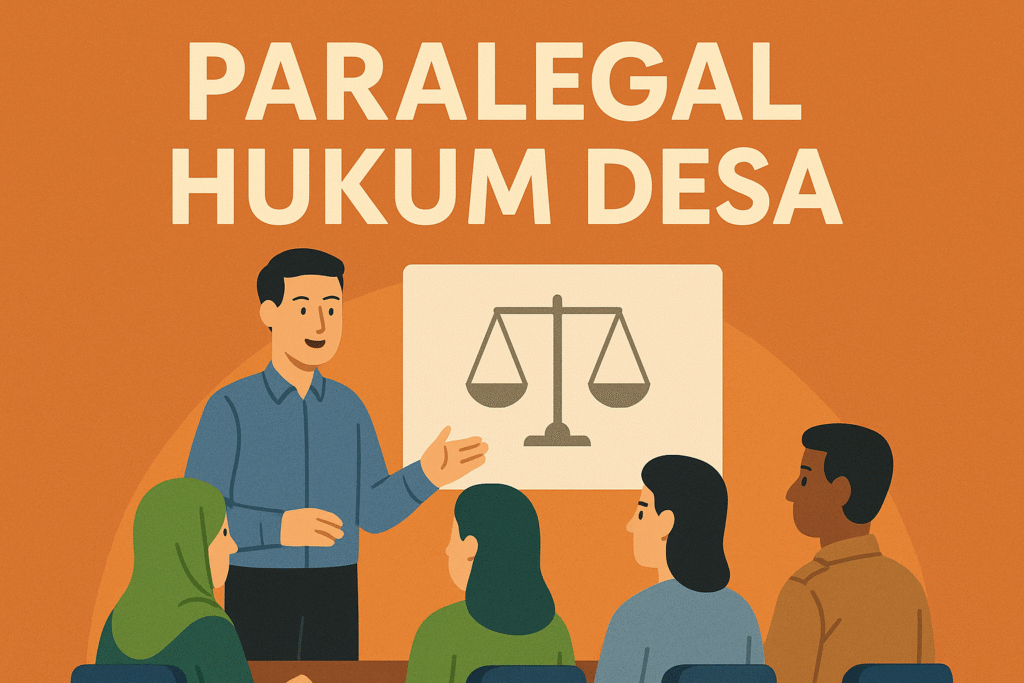PELATIHAN PARALEGAL HUKUM DESA: Mendorong Keadilan dan Kesadaran Hukum dari Akar Rumput
