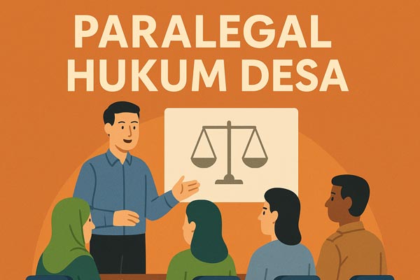 PELATIHAN PARALEGAL HUKUM DESA: Mendorong Keadilan dan Kesadaran Hukum dari Akar Rumput