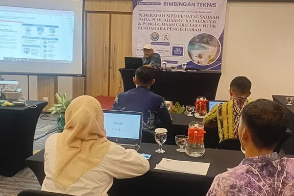 Dinas PUPR Kabupaten Barito Kuala Tingkatkan Kompetensi SDM Melalui Bimtek SIPD, E-Katalog V.6, dan Coretax di Bali