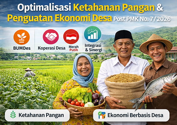 Optimalisasi Program Ketahanan Pangan dan Penguatan Ekonomi Desa Pasca PMK No. 7 Tahun 2026