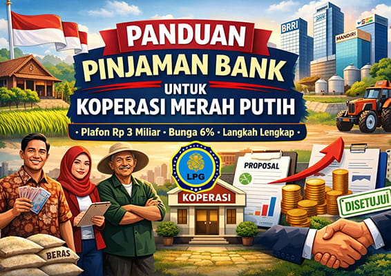 Panduan Lengkap & Terbaru: Cara Koperasi Merah Putih Mengajukan Pinjaman Bank Hingga Rp3 Miliar