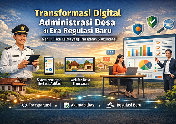 Transformasi Digital Administrasi Desa di Era Regulasi Baru Menuju Tata Kelola Keuangan yang Transparan dan Akuntabel