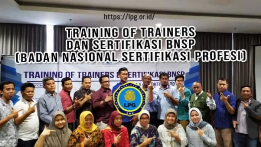 Training of Trainers dan Sertifikasi BNSP (Badan Nasional Sertifikasi Profesi)