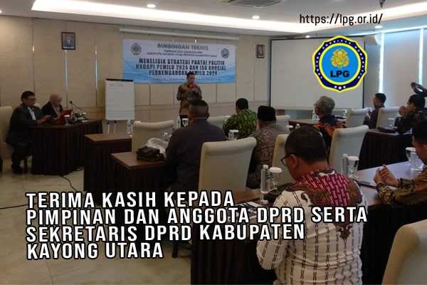 Terima Kasih Kepada Pimpinan dan Anggota DPRD serta Sekretaris DPRD Kabupaten Kayong Utara Provinsi Kalimantan Barat