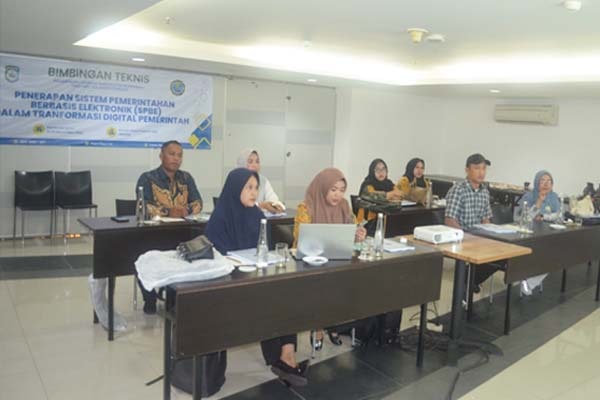 Bimtek Penerapan Sistem Pemerintahan Berbasis Elektronik (SPBE) Dalam Transformasi Digital Pemerintah