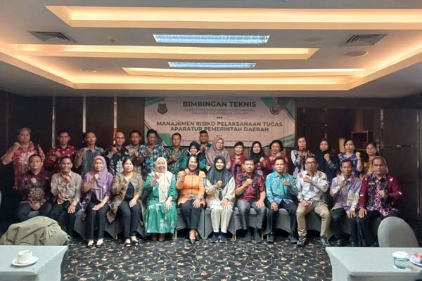 Bimtek Manajemen Risiko Pelaksanaan Tugas Aparatur Pemerintah Daerah