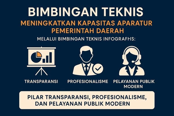 Meningkatkan Kapasitas Aparatur Pemerintah Daerah Melalui Bimbingan Teknis Infografis