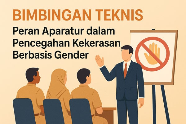 Bimbingan Teknis: Peran Aparatur dalam Pencegahan Kekerasan Berbasis Gender