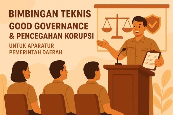 Bimtek Good Governance & Pencegahan Korupsi untuk Aparatur Pemerintah Daerah