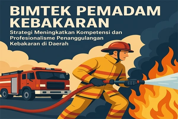 Bimtek Pemadam Kebakaran Strategi Meningkatkan Kompetensi dan Profesionalisme Penanggulangan Kebakaran di Daerah