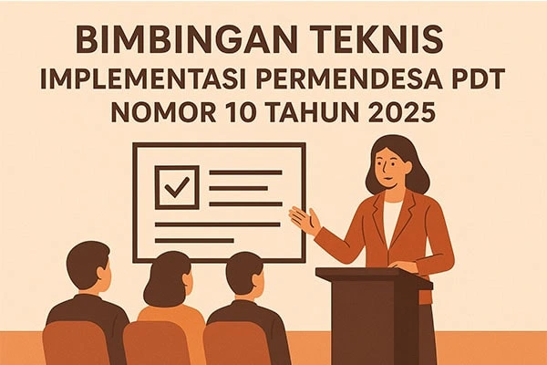 Bimbingan Teknis Implementasi Permendesa PDT Nomor 10 Tahun 2025