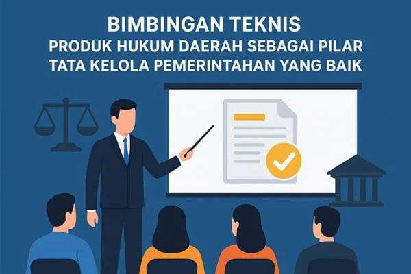 Bimbingan Teknis Produk Hukum Daerah sebagai Pilar Tata Kelola Pemerintahan yang Baik