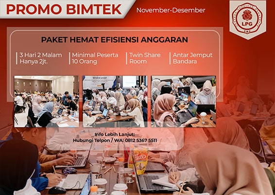 PROMO BIMTEK AKHIR TAHUN – Paket Hemat Efisiensi Anggaran!