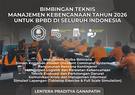 Bimbingan Teknis Manajemen Kebencanaan Tahun 2026 untuk BPBD di Seluruh Indonesia post thumbnail image