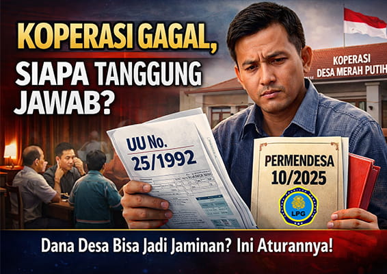 Koperasi dan Tanggung Jawab Hukum: Siapa yang Bertanggung Jawab Jika Koperasi Desa Merah Putih Gagal atau Macet post thumbnail image