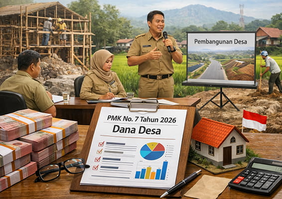 PMK No. 7 Tahun 2026: Aturan Baru Dana Desa, Ini Poin Penting yang Wajib Dipahami Pemerintah Desa post thumbnail image
