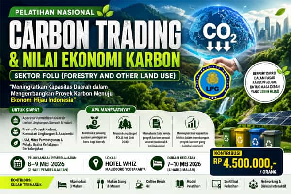 Pelatihan Nasional Carbon Trading & Nilai Ekonomi Karbon (NEK) Sektor FOLU